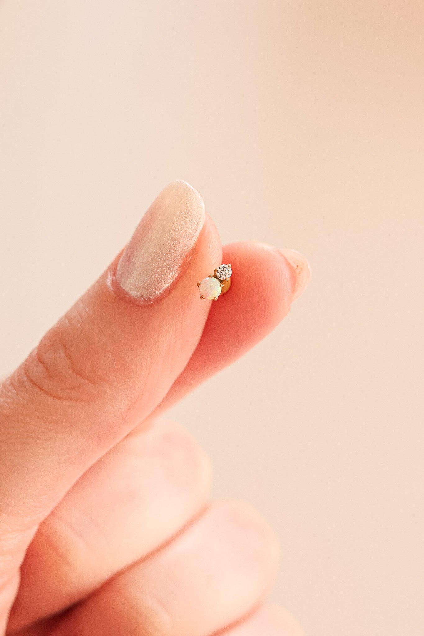 Evangeline Flat Back Stud