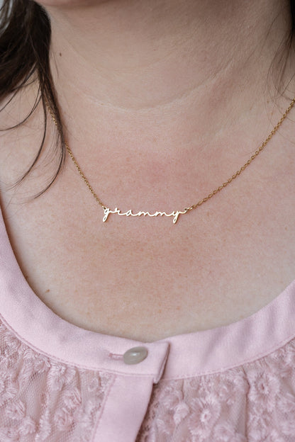 "Grammy" Necklace