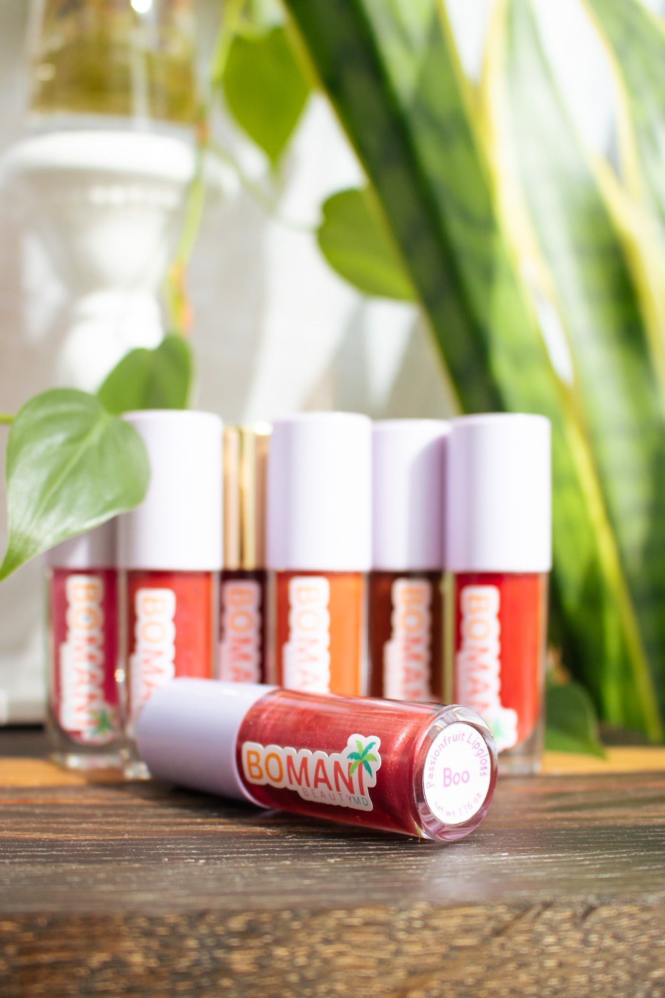 Boo - Passionfruit Oil Lip Gloss Bomani Beauty MD