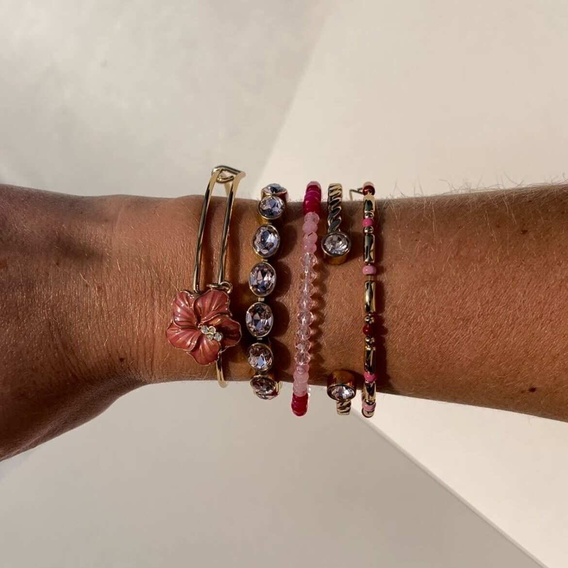Hibiscus Charm Bangle ALEX AND ANI