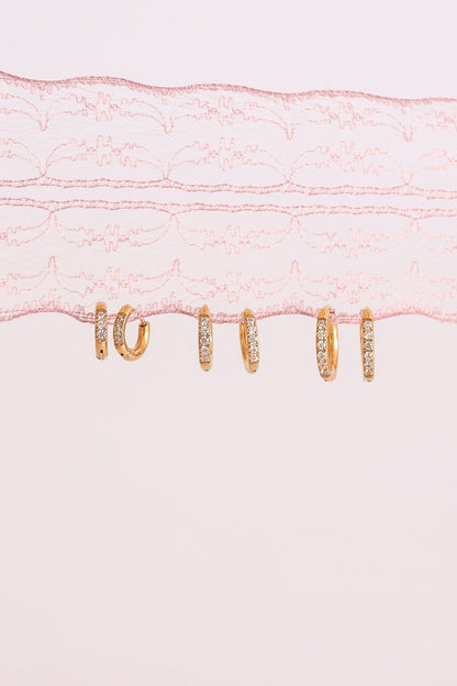 Micro Crystal Hoop