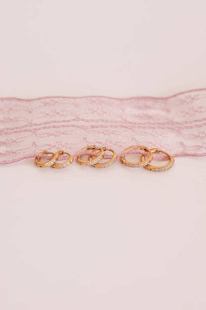 Micro Crystal Hoop