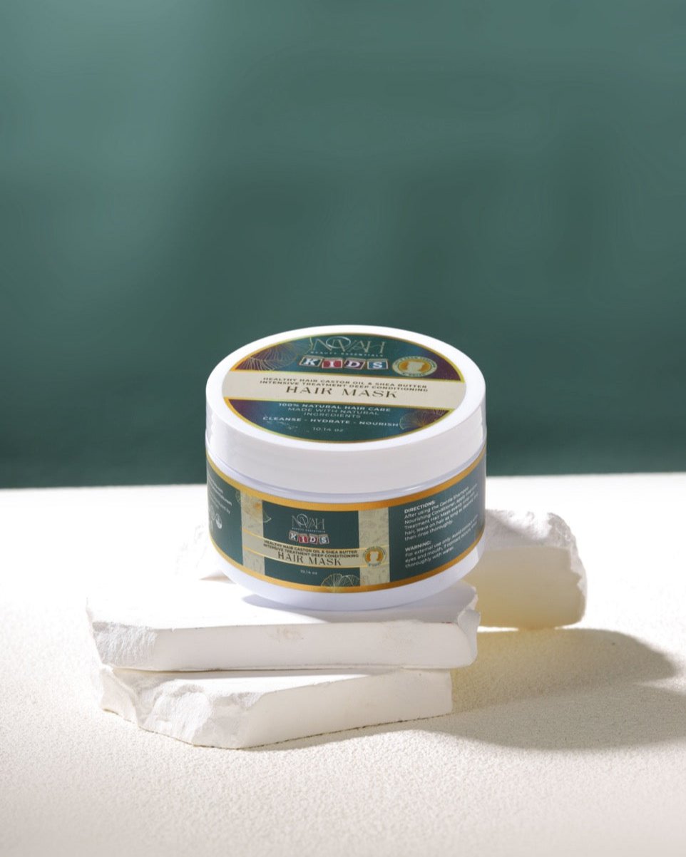 Healthy Hair Castor Oil And Shea Butter Deep Conditioning Hair Mask Novah Beauty Essentials