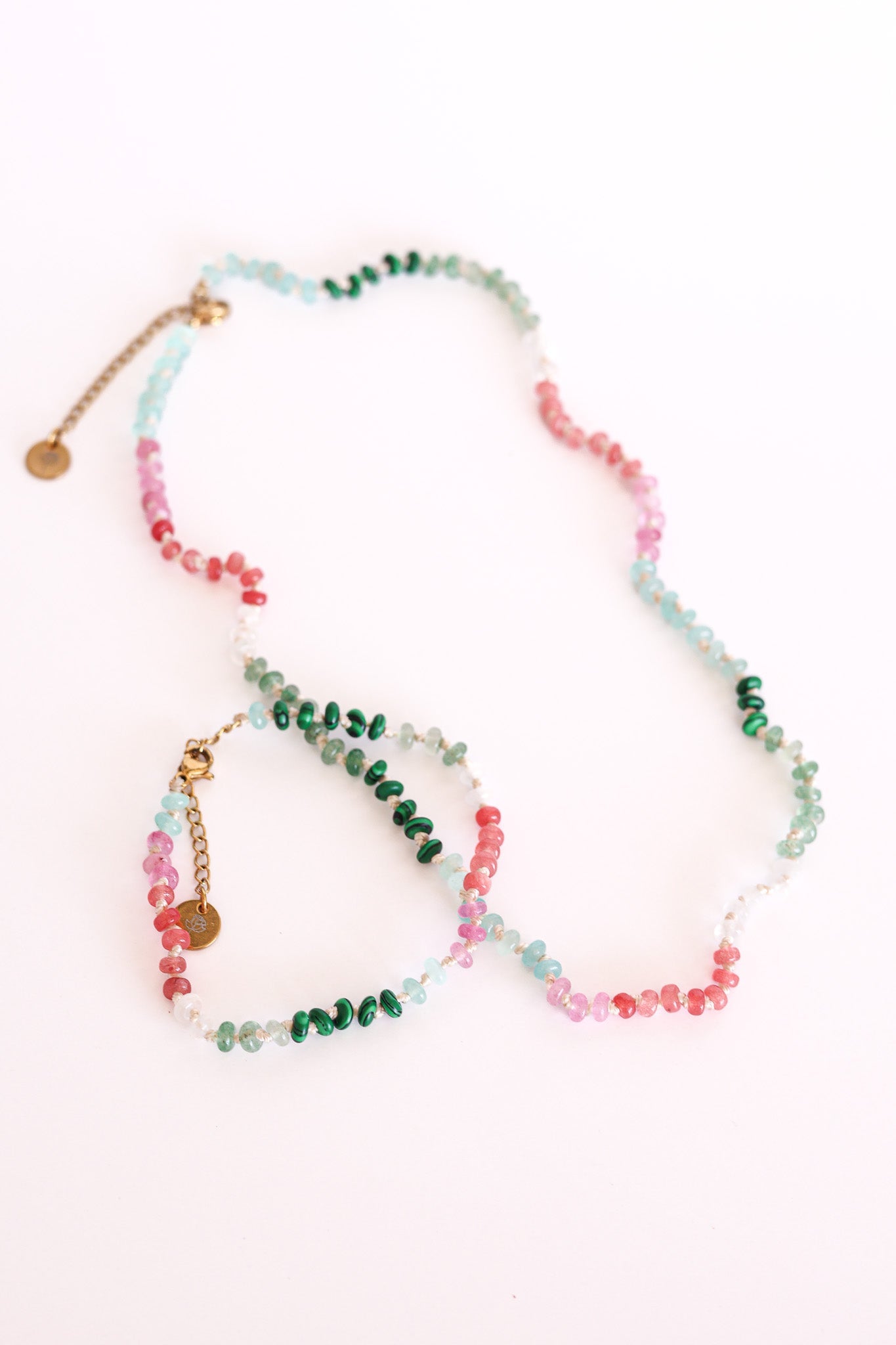 Watermelon Sugar Beaded Necklace