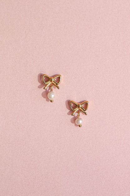 Jane Bow Earring