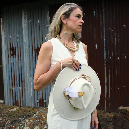Matte Gold Large Chain Link Layering Necklace 255n