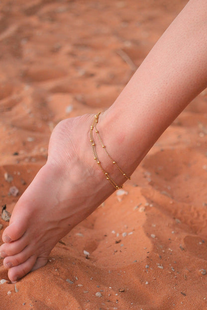 Artemis Layered Anklet