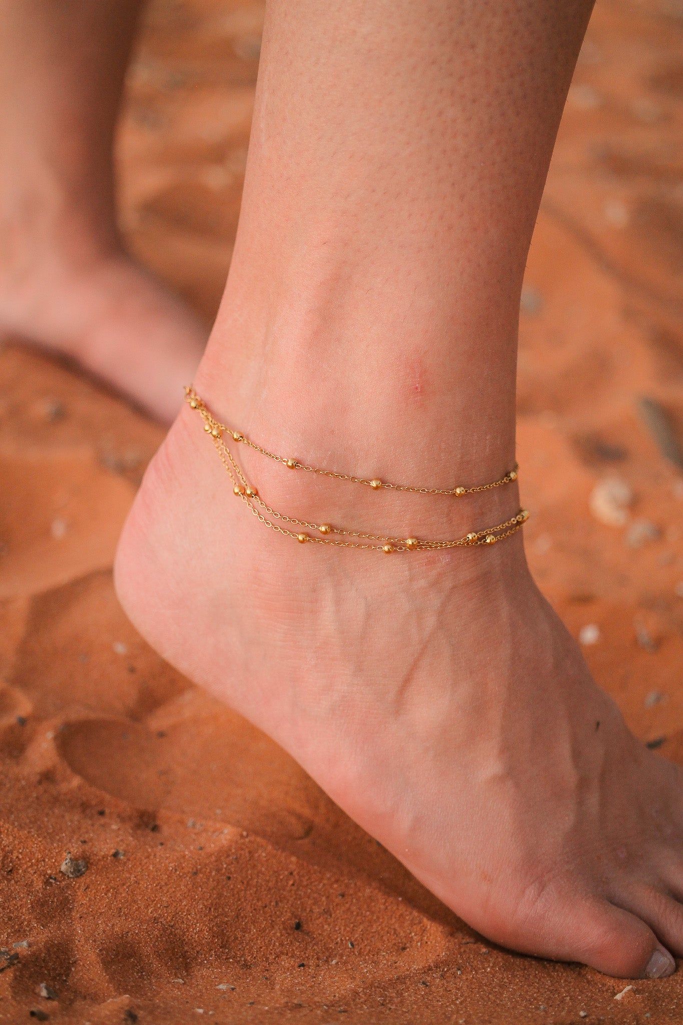Artemis Layered Anklet
