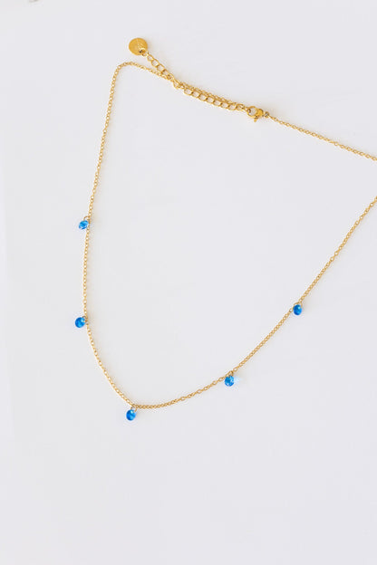 Madison Necklace in Blue