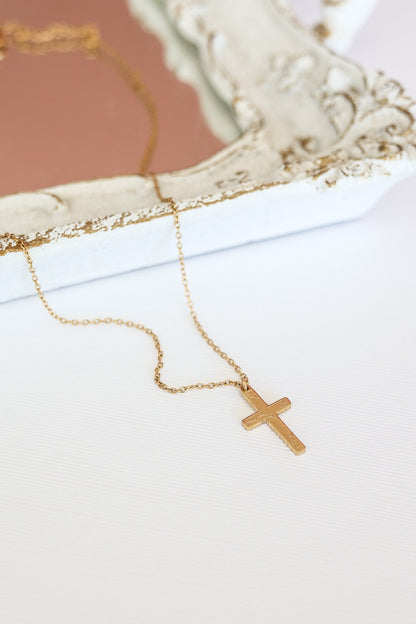 Ivy Cross Necklace