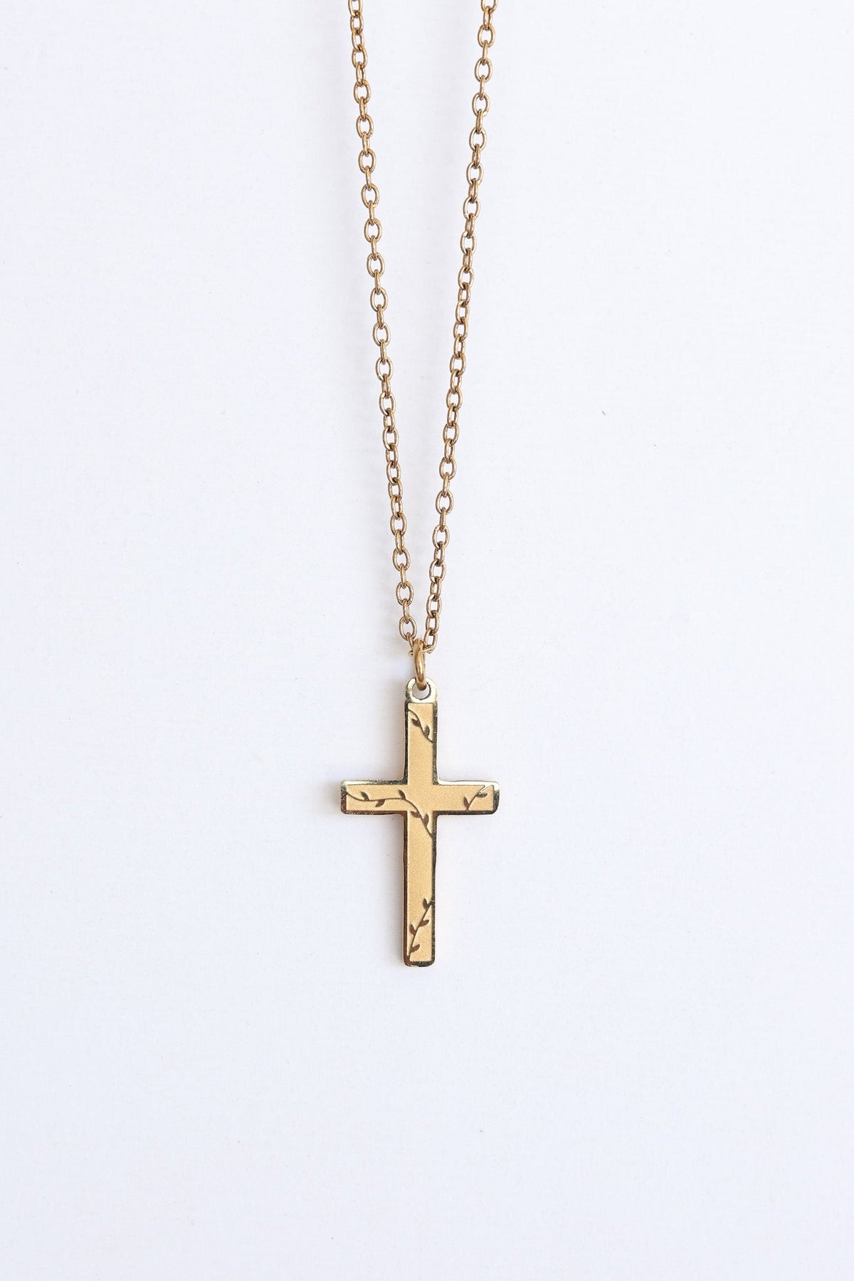 Ivy Cross Necklace