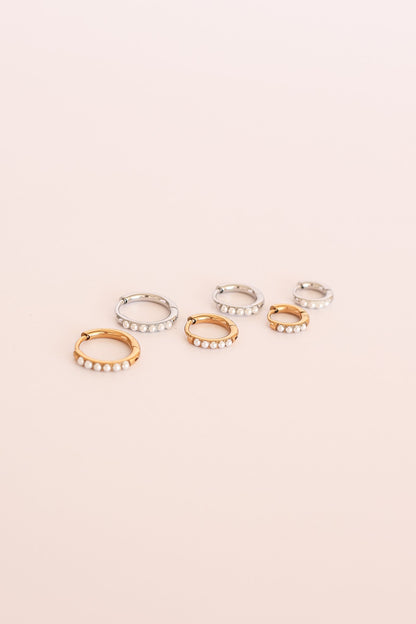 Pearl Micro Hoop
