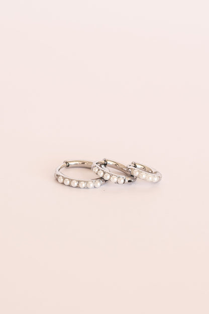Pearl Micro Hoop