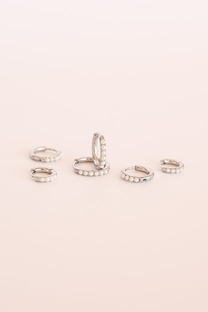 Pearl Micro Hoop