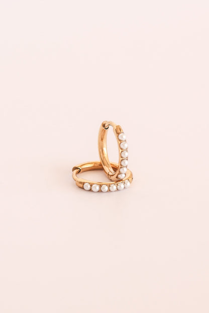 Pearl Micro Hoop