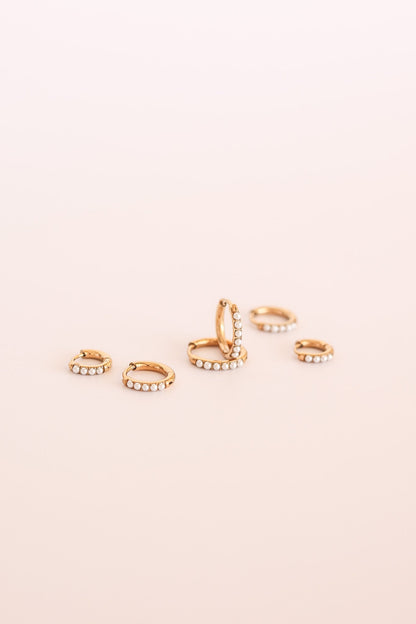 Pearl Micro Hoop