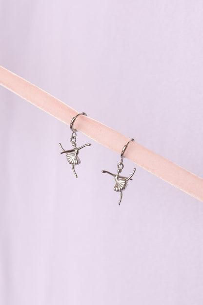 Tiny Dancer Huggie Hoop