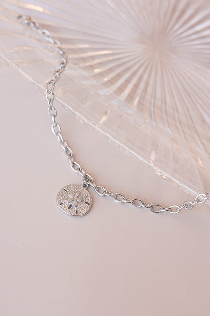 Sand Dollar Anklet