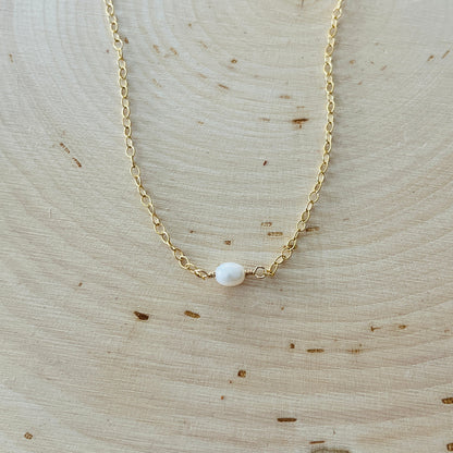 14k gold filled KOKO PEARL NECKLACE