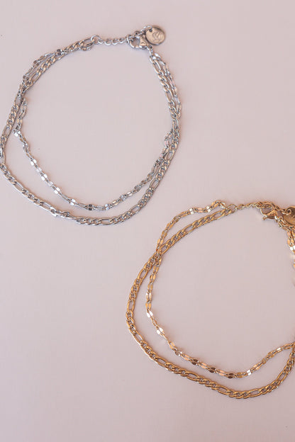 Lorelei Layered Anklet