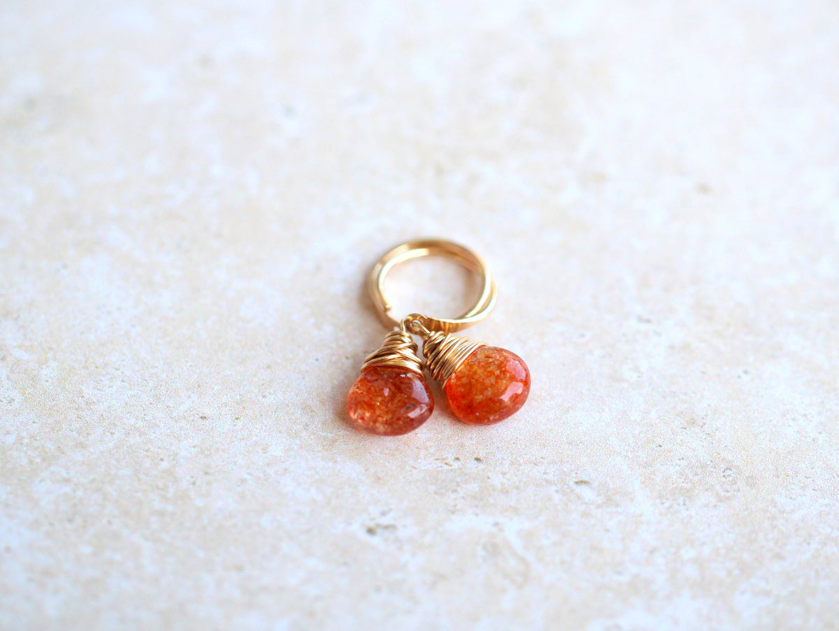 Sunstone Dangle Hugs