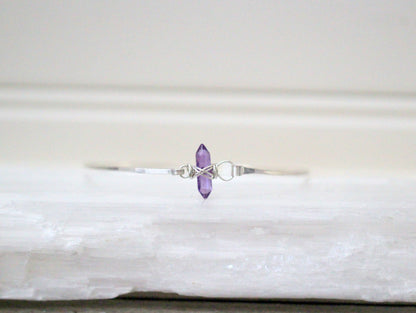 Crest Bracelet - Amethyst