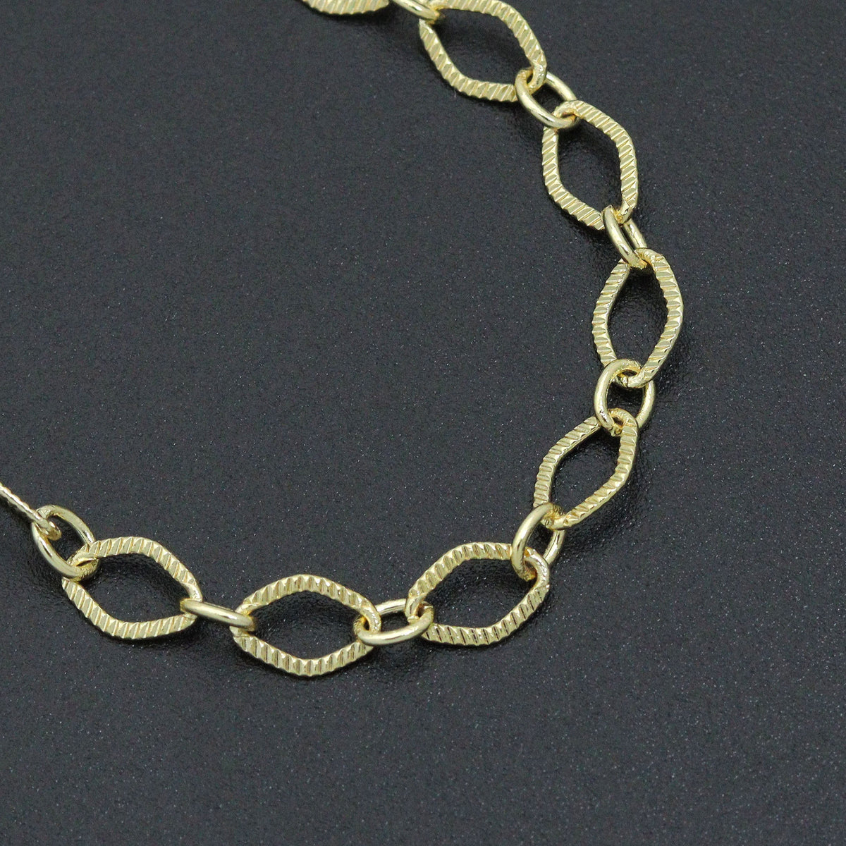 Diamond Shape Link Chain Necklace Bracelet, Charm bar necklace bracelet, sku#EF790