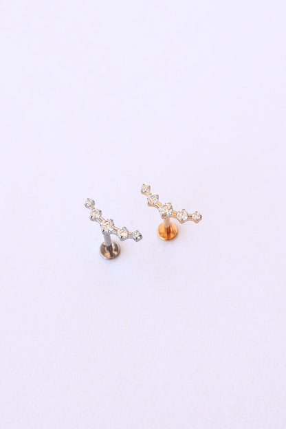 Monroe Flat Back Stud