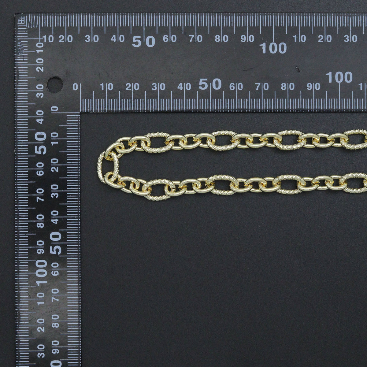 Wholesale Mixed Oval Link Chain by Yard, sku#LX914