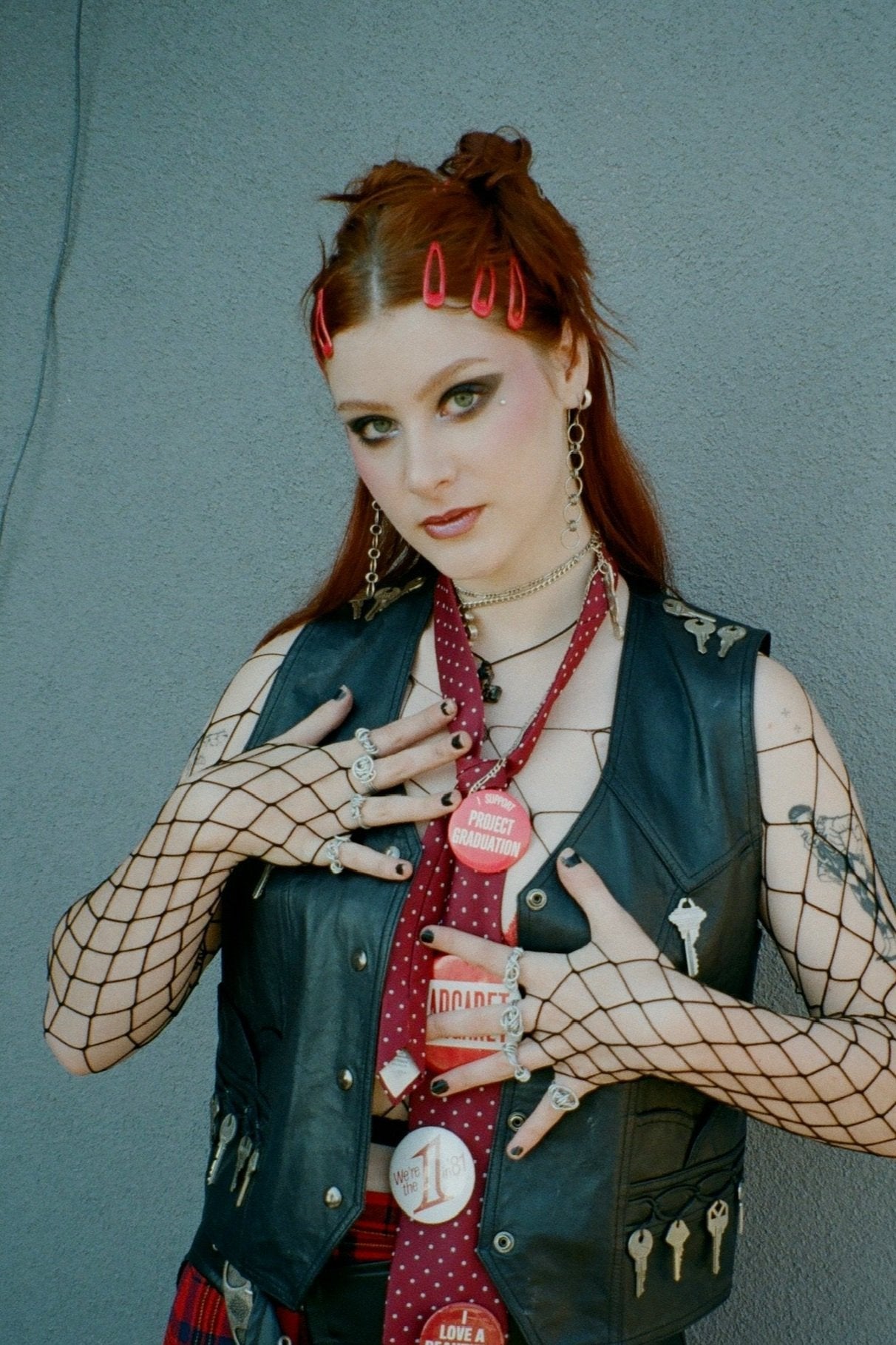 Athena Cinq - Chainmail Drop Earrings bywolfgang