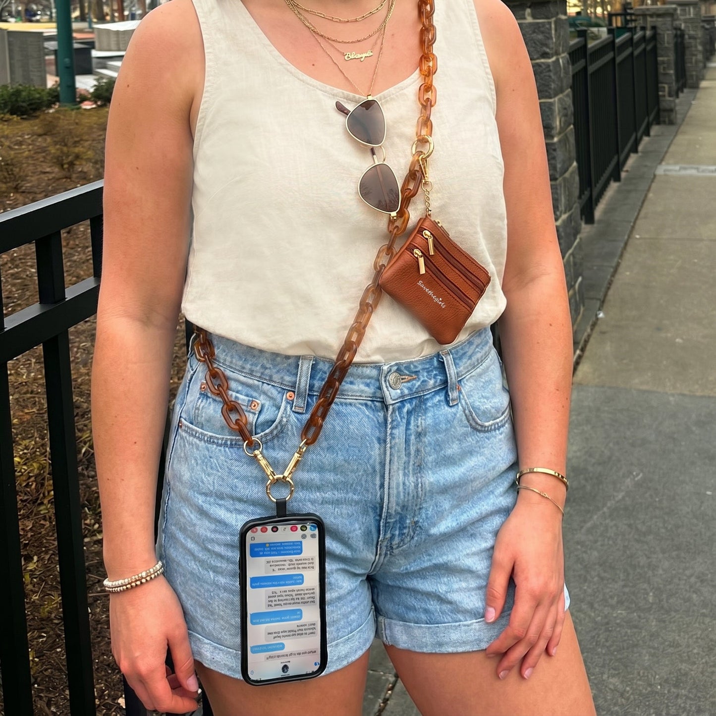 Clip & Go Ice Chain with Pouch SaveTheGirls