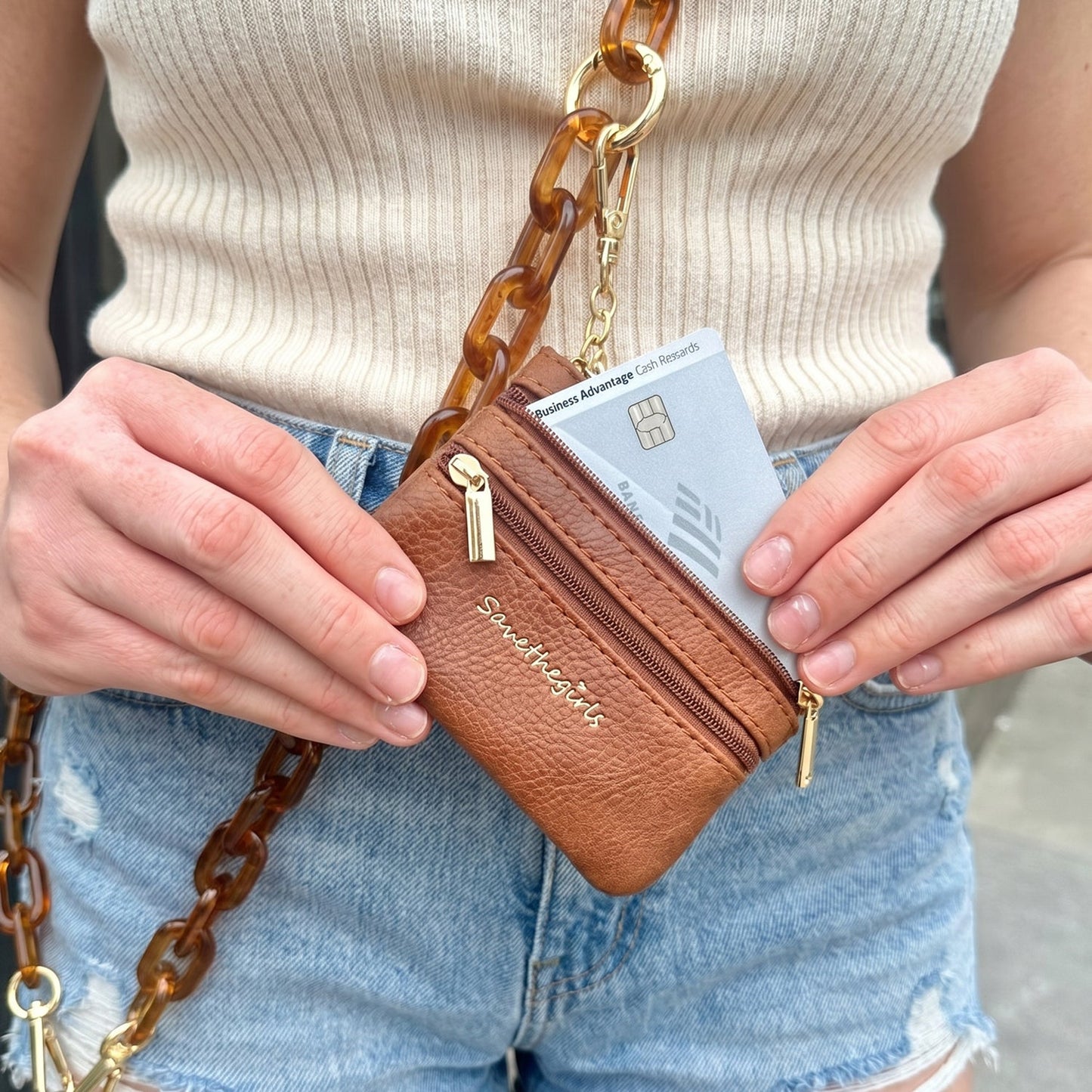 Clip & Go Ice Chain with Pouch SaveTheGirls