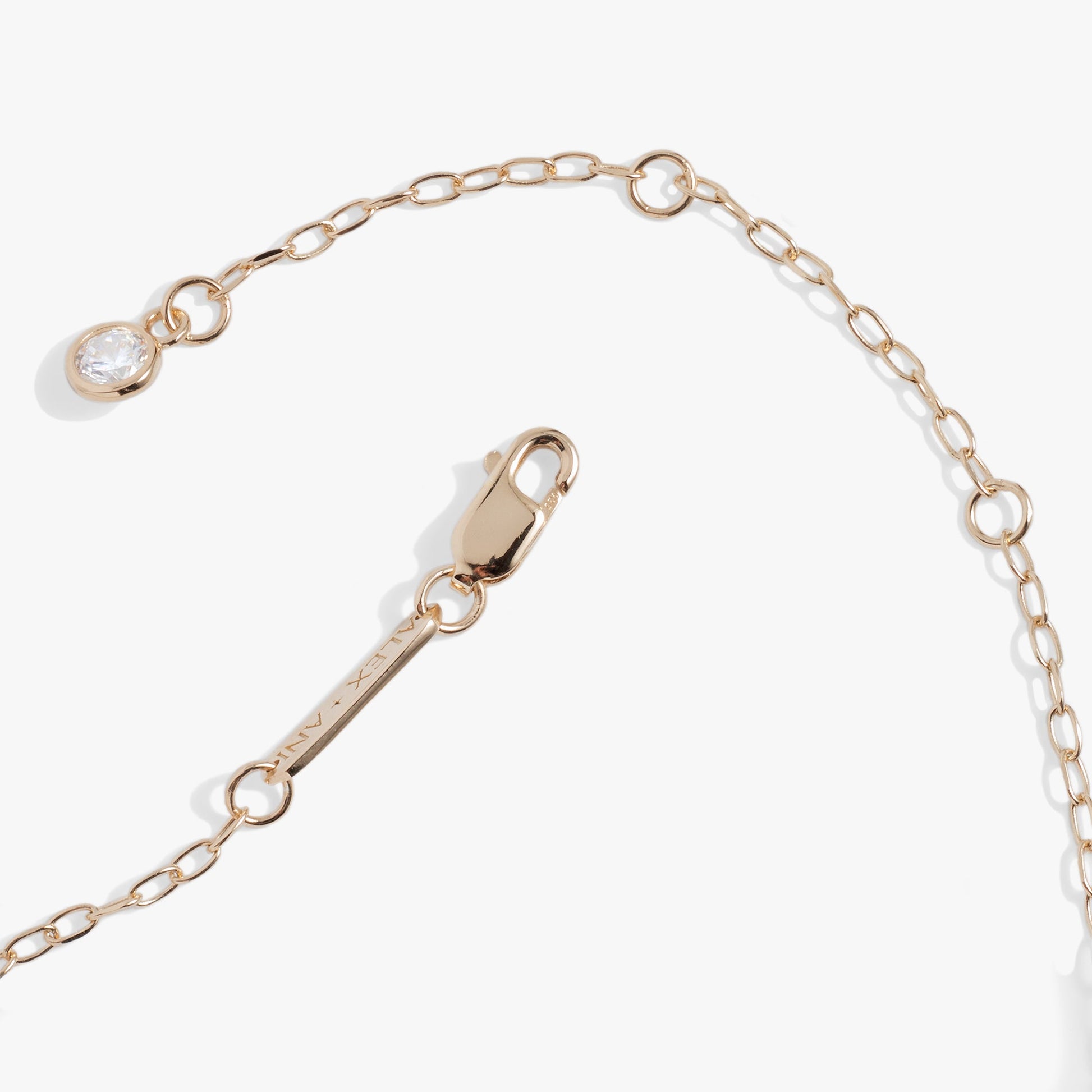 Initial C Precious Elongated Necklace ALEX AND ANI