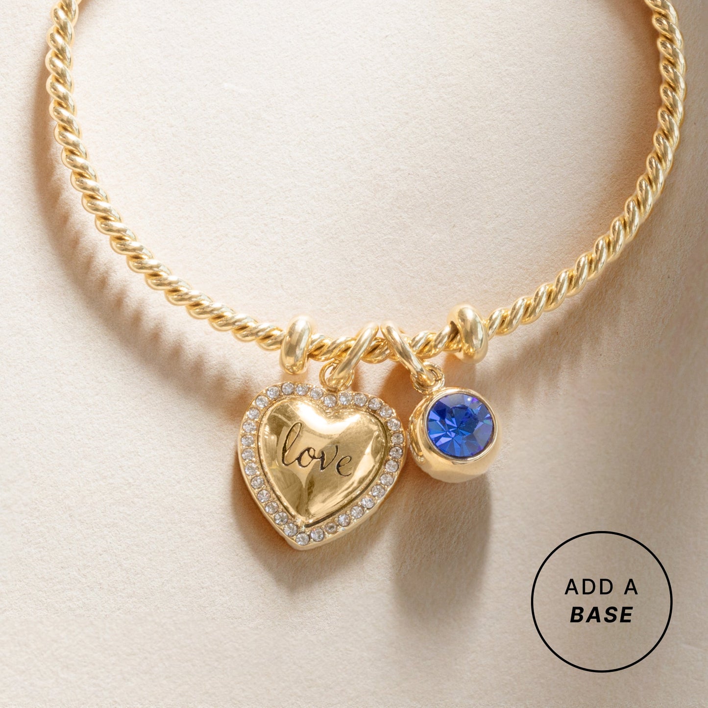 Love Pave Heart Interchangeable Charm ALEX AND ANI