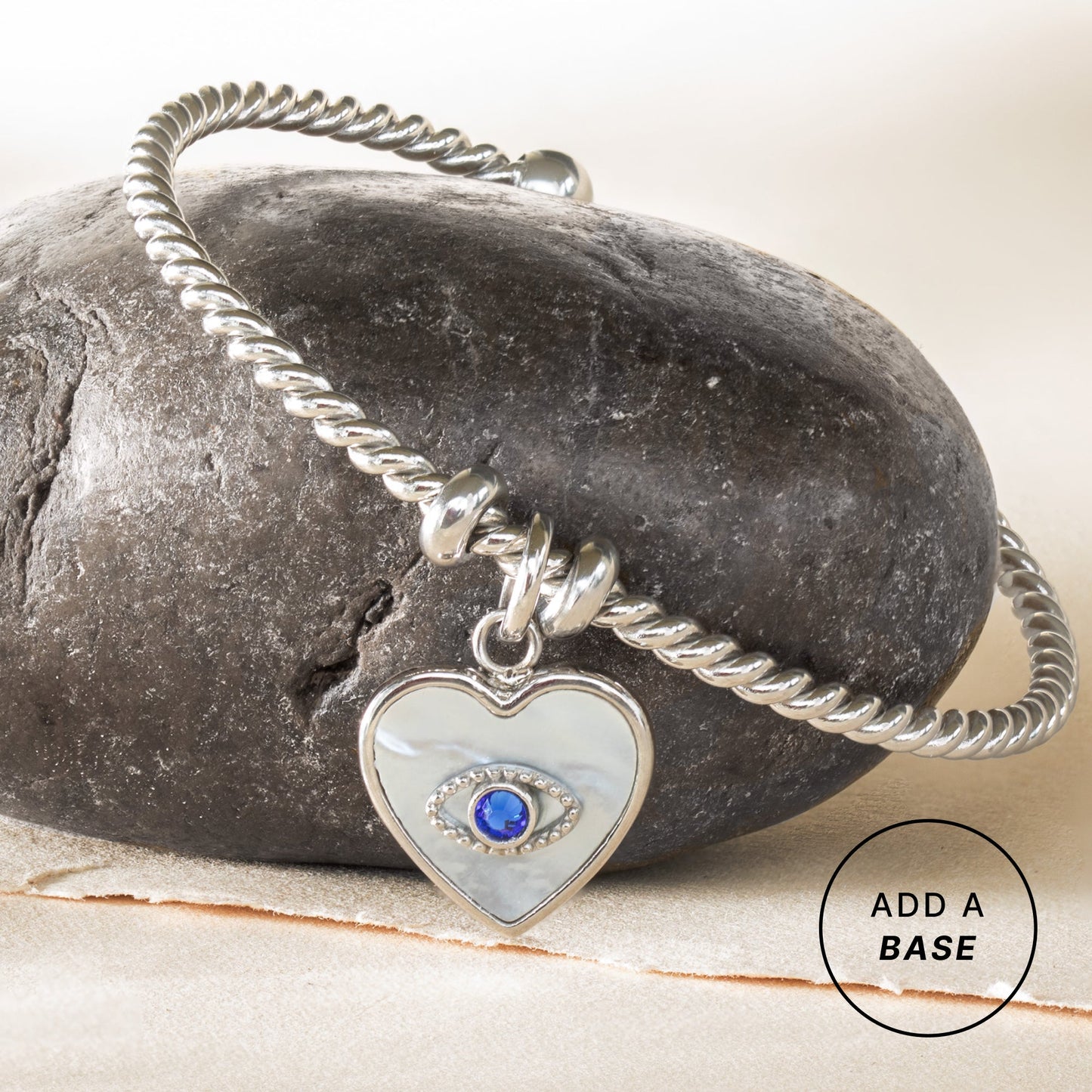 Evil Eye Heart Interchangeable Charm ALEX AND ANI