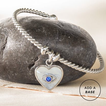 Evil Eye Heart Interchangeable Charm ALEX AND ANI
