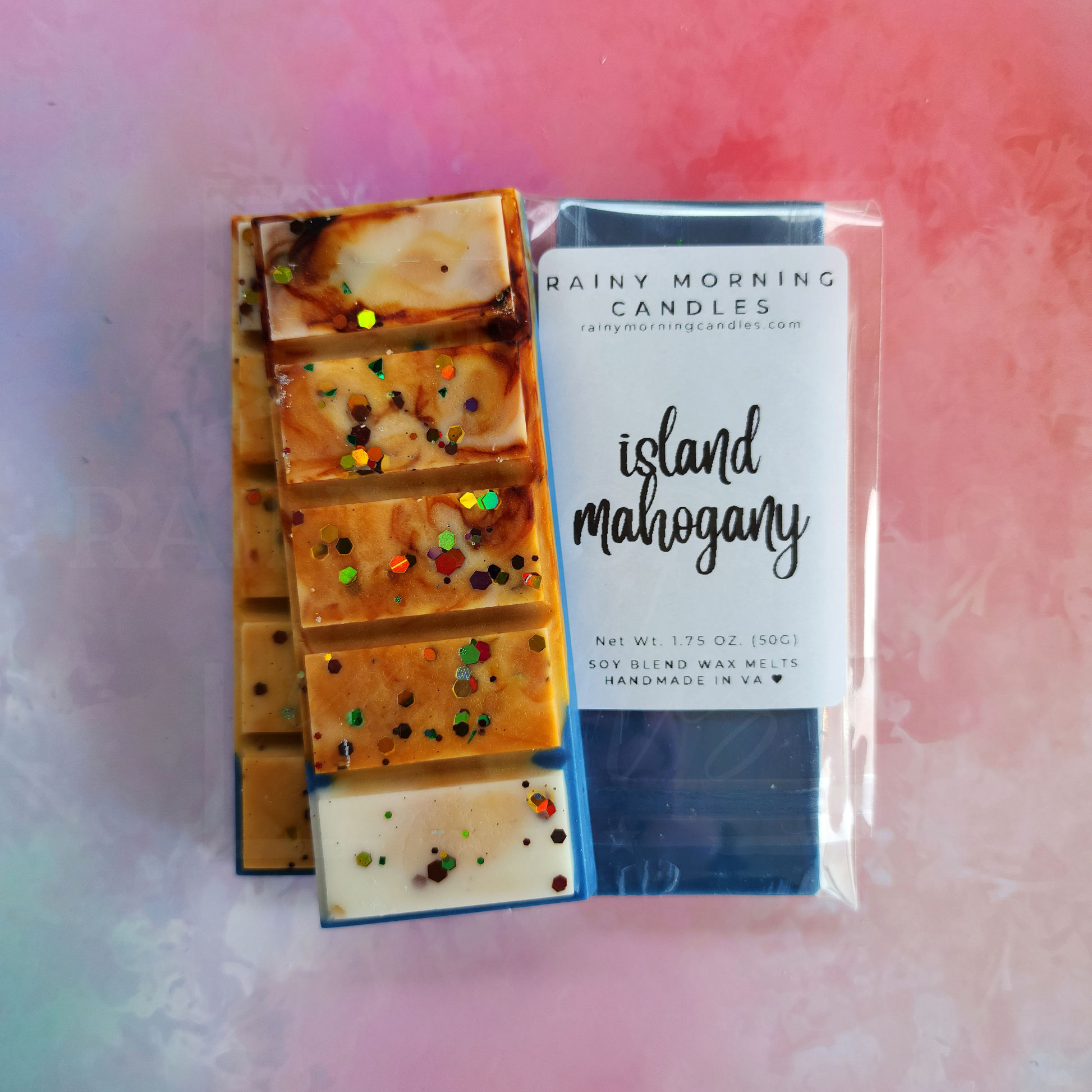 Island Mahogany | Wax Melts Rainy Morning Candles