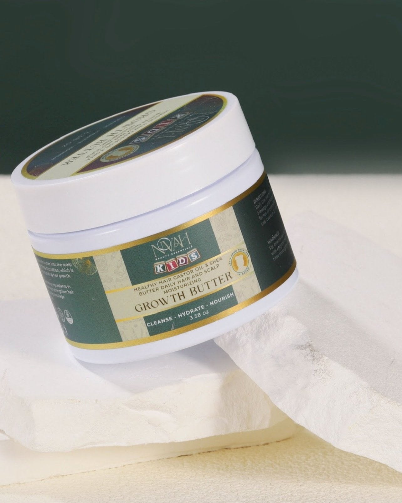 Daily Hair Growth Butter With Castor Oil And Shea Butter For Scalp Moisturizing Novah Beauty Essentials
