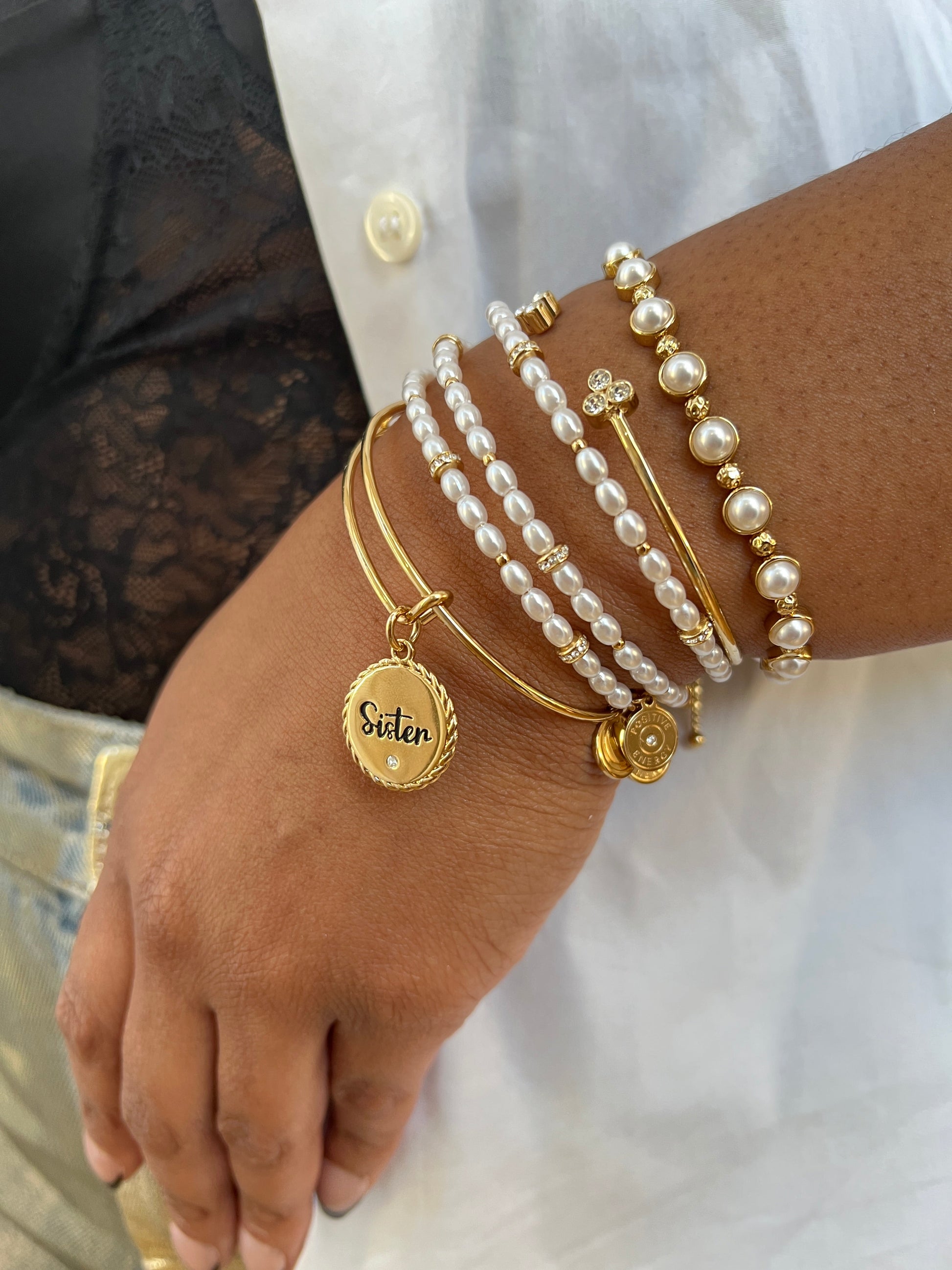 Freshwater Pearl Bracelet ALEX AND ANI