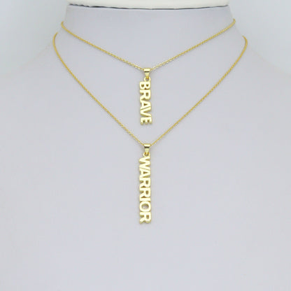 Empowerment Word Charms Collection, Words of Strength charm, Sku#LK1297
