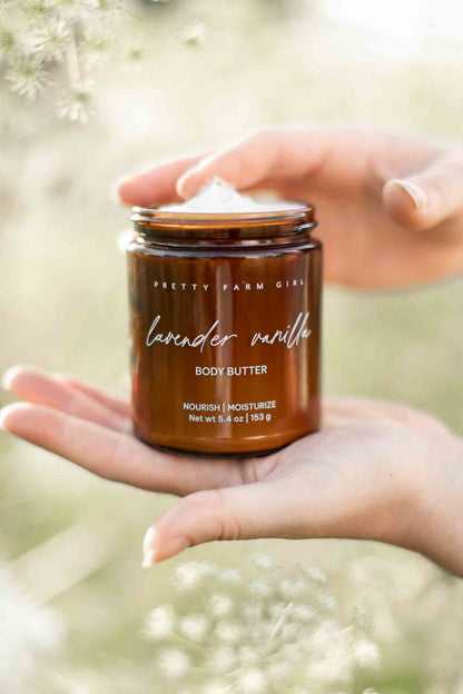 Lavender Vanilla Bean Tallow Body Butter Pretty farm girl