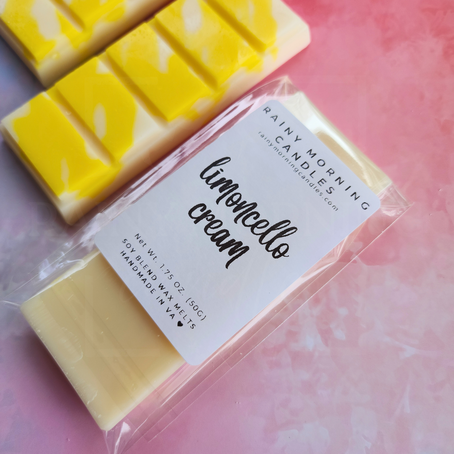 Limoncello Cream | Wax Melts Rainy Morning Candles