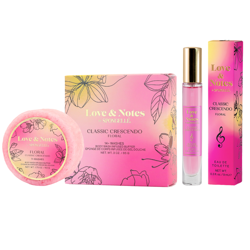 Classic Crescendo Love & Notes Trio Set Spongellé