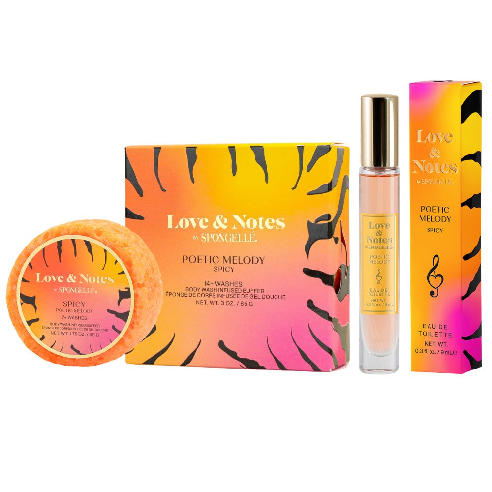 Poetic Melody Love & Notes Trio Set Spongellé
