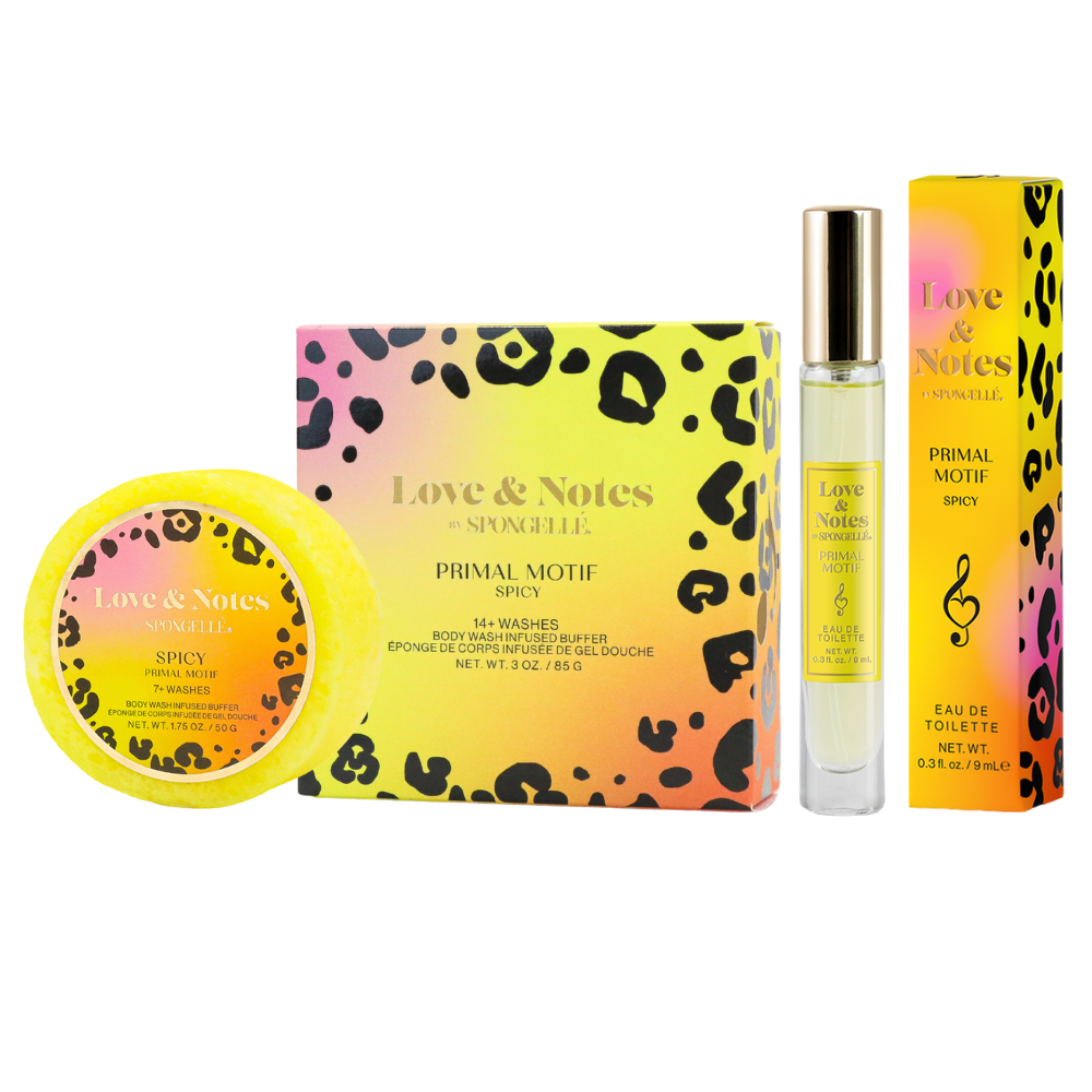 Primal Motif Love & Notes Trio Set Spongellé