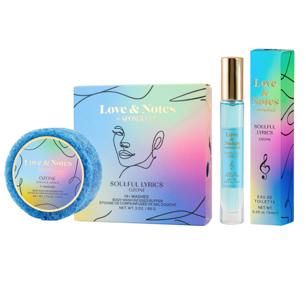 Soulful Lyrics Love & Notes Trio Set Spongellé