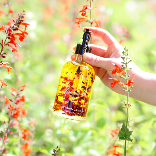 Lymph Love Natural Body Oil - Best for Lymphatic Massages Pretty farm girl
