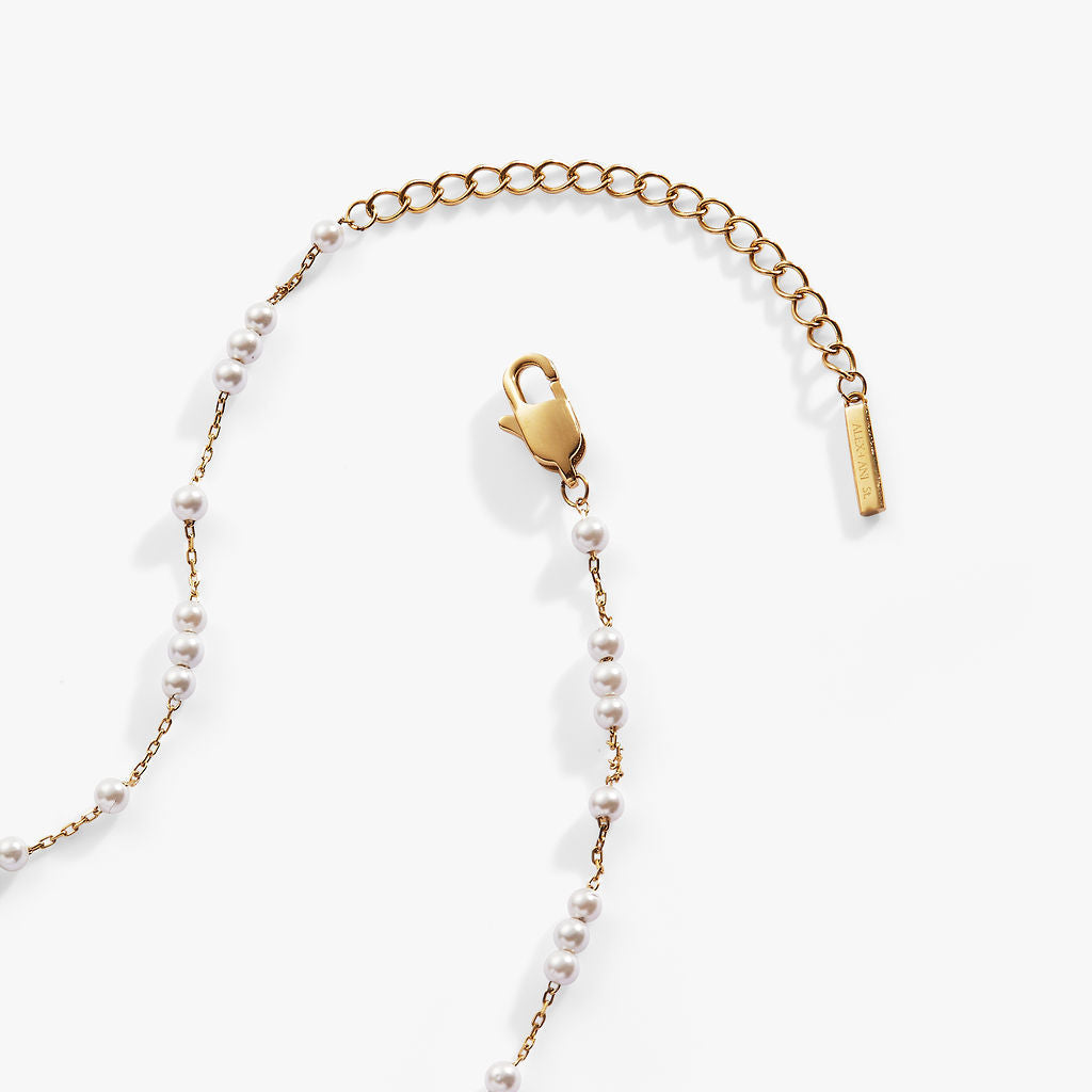 Mother of Pearl Beaded Necklace ALEX AND ANI