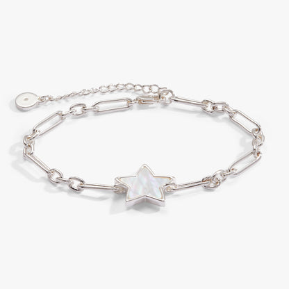 Star Mother of Pearl Adjustable Bracelet ALEX AND ANI