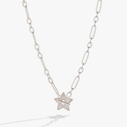 Star Mother of Pearl Toggle Necklace ALEX AND ANI